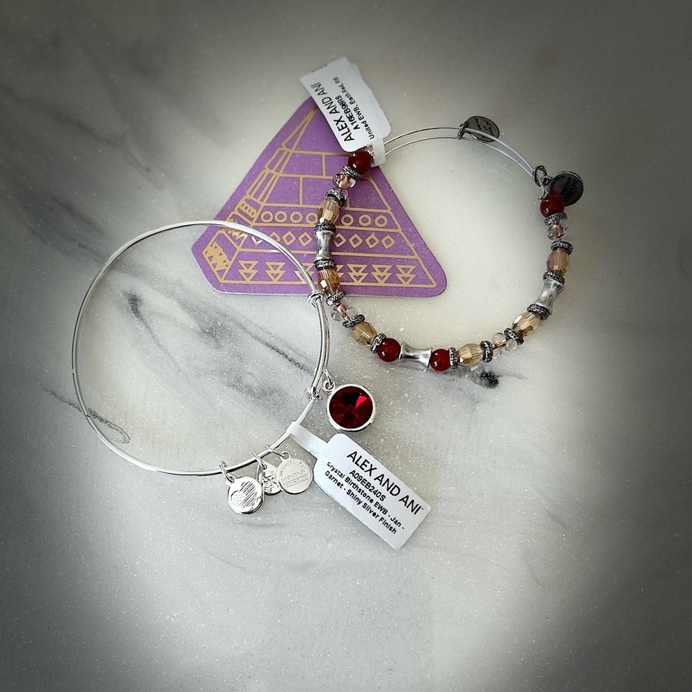 Alex and ani bangle set NEW